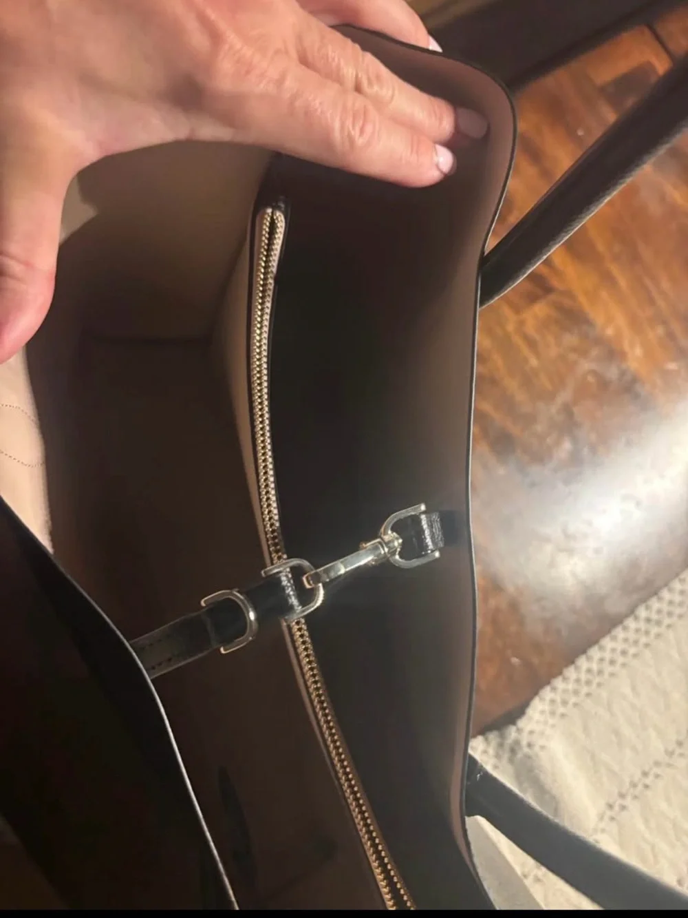 🖤 Kate Spade New York Large Black Tote Bag
